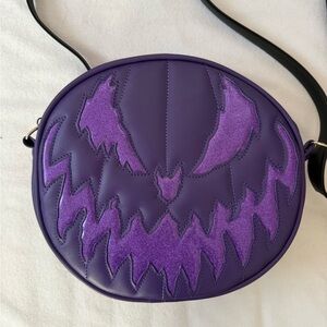 Purple Designer Crossbody Bag